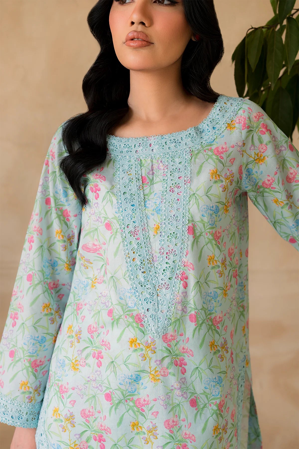 Premium Lawn Summer 2 Piece Dress - 004