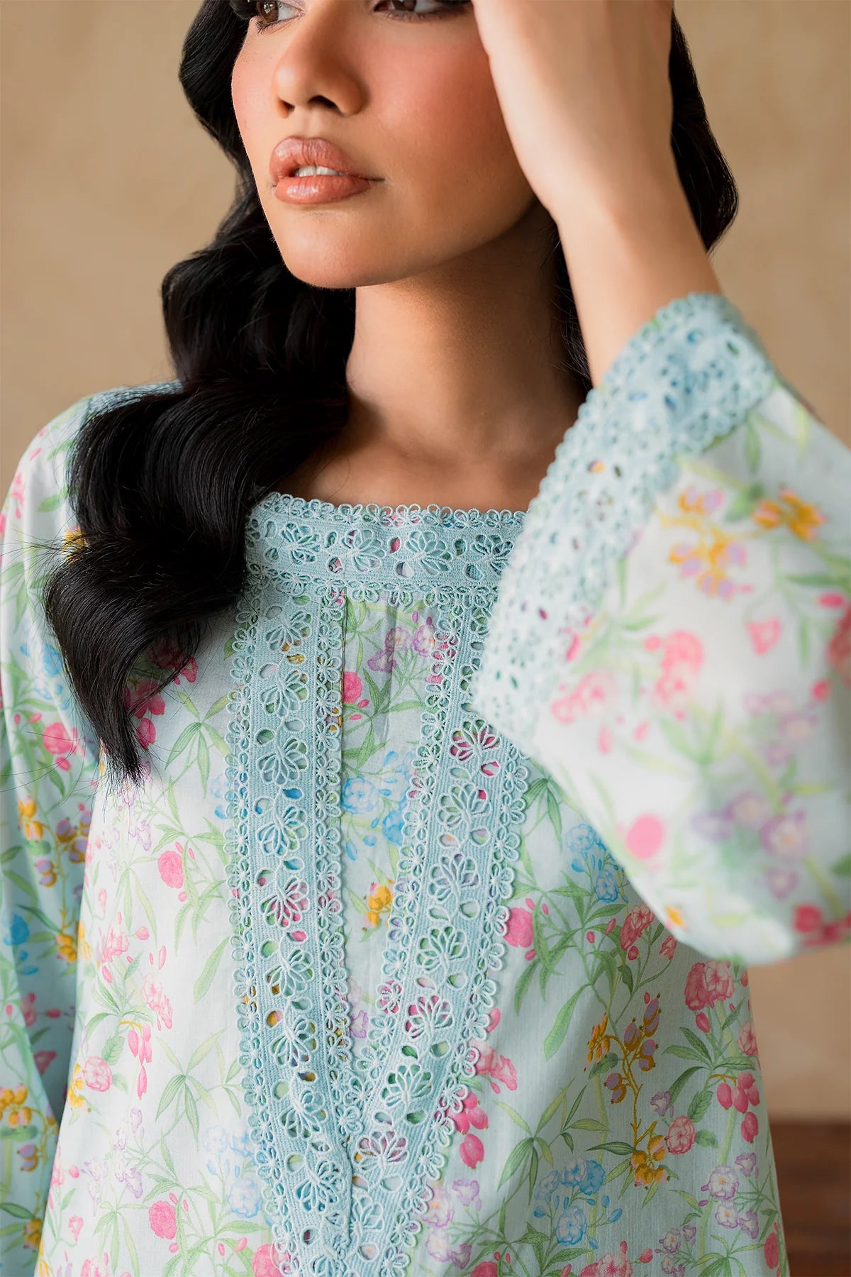 Premium Lawn Summer 2 Piece Dress - 004