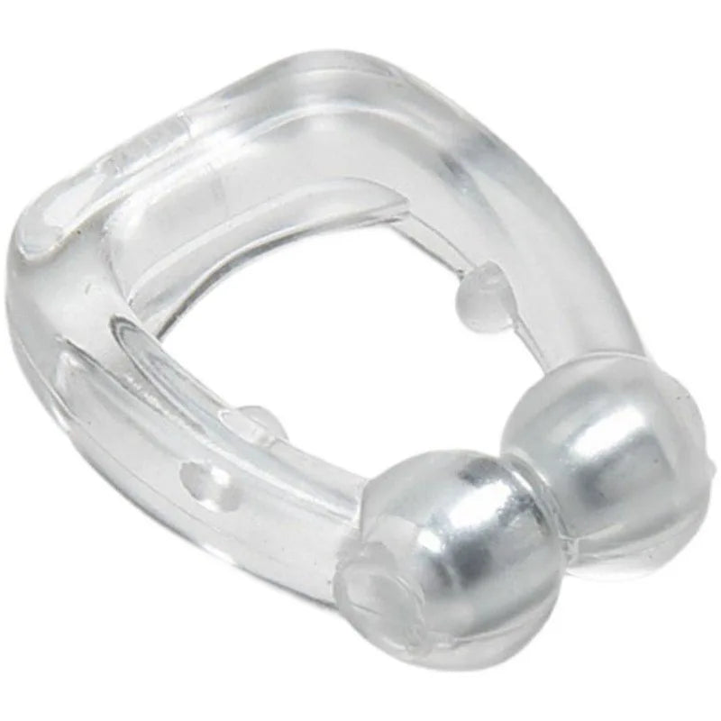 Silicone Magnetic Anti Snore Stop Snoring Nose Clip Sleep Tray Sleeping Aid Apnea Guard Night Device with 1/4PCS