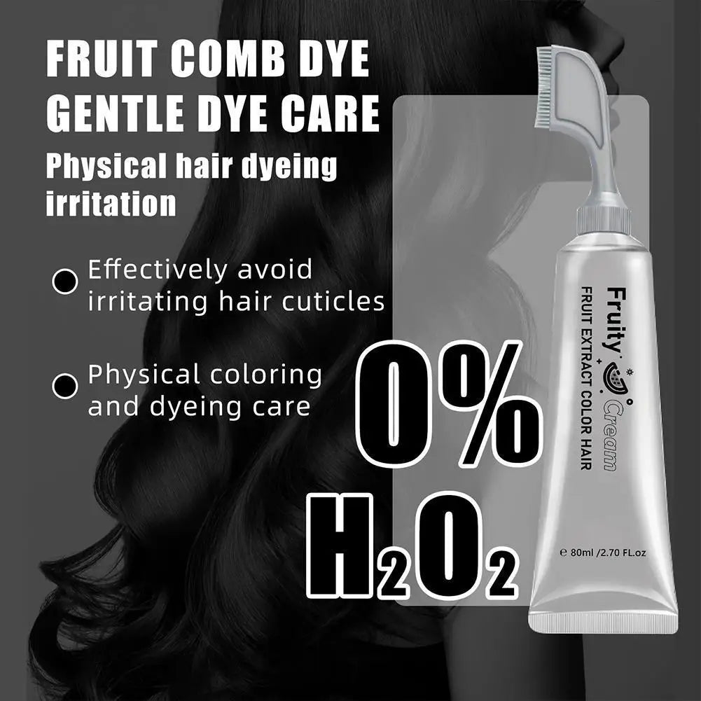 Plant extract hair dye essence