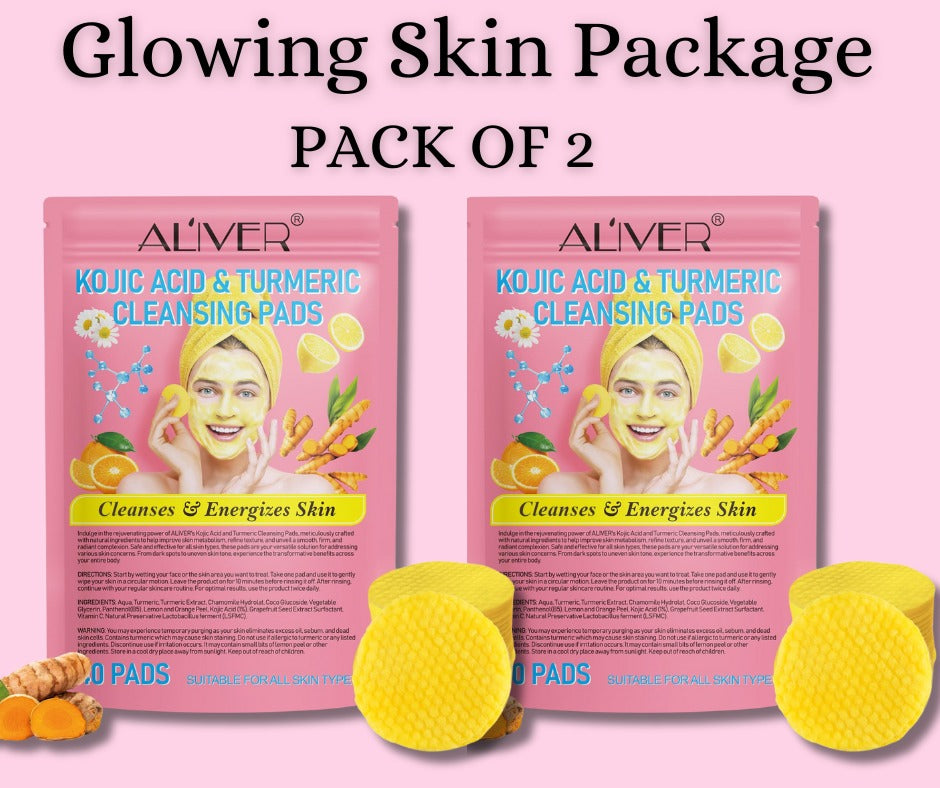Turmeric Kojic Acid Cleansing Pads