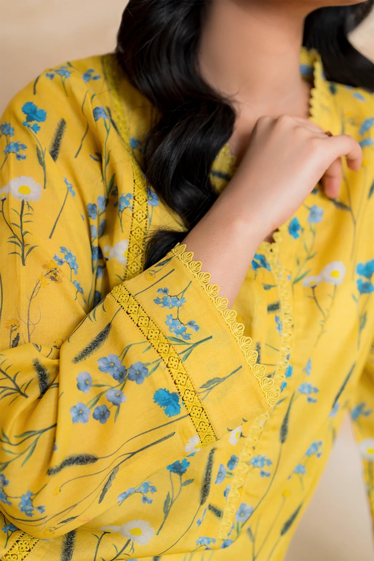 Premium Lawn Summer 2 Piece Dress - 006
