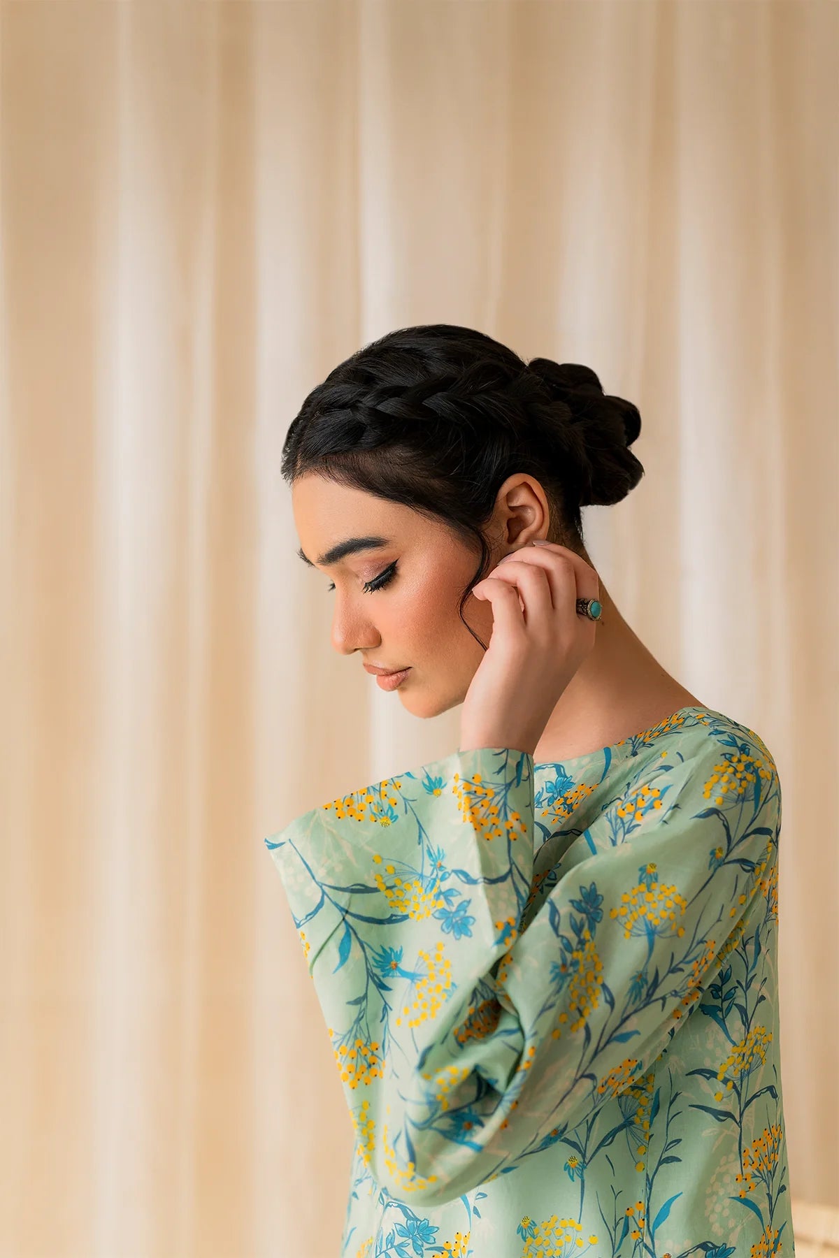 Premium Lawn Summer 2 Piece Dress - 010