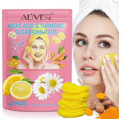 Turmeric Kojic Acid Cleansing Pads