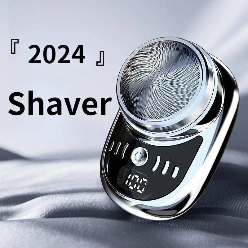 Electric Mini Shaver USB Rechargeable Razor Waterproof Men Ladies Travel Portable Shaver Newly Upgraded 2024 Shining Model